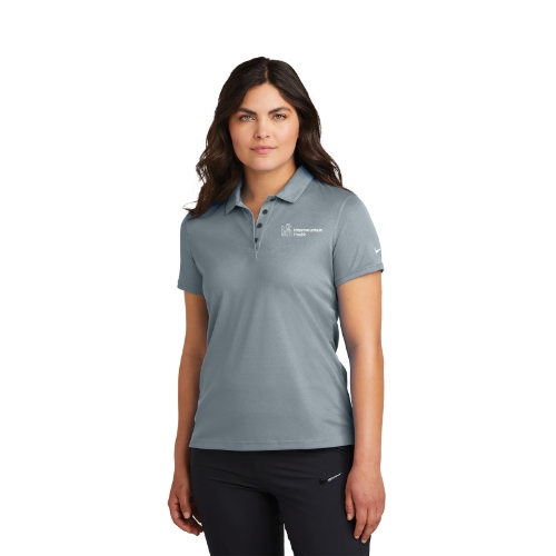 Nike's Women's Victory Solid Polo Cool Grey